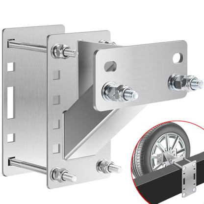 Stainless Spare Tire Carrier Mount for Boat Trailer