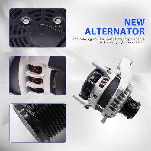 21154 Alternator Compatible with Honda & Acura Models, CR-V CRV - size: 21154