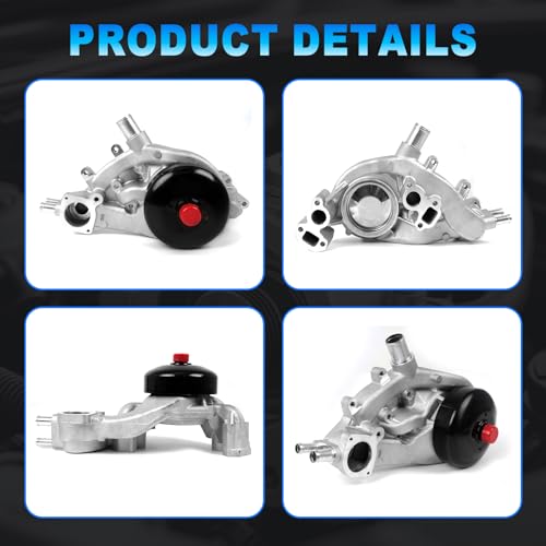 Engine Oil Pump & Timing Chain Kit w/Water Pump for 2007-2013 Chevy Avalanche/Silverado 1500/Tahoe/Suburban, GMC Sierra 1500/Yukon, Buick/Cadillac 4.8L 5.3L 6.0L NON-VVT Engine