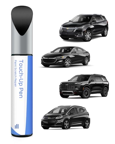 GB8/WA384A Mosaic Black Metallic Touch Up Paint Compatible with Chevrolet Exact Match Chips and Nicks Touch Up - color: Mosaic Black Metallic(GB8/WA384A) compatible with Aveo/Blazer/Bolt/Camaro/Cruze/Equinox/Impala-models/Malibu/Silverado/Sonic/Spark/Trai