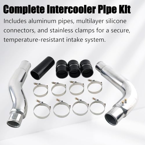 3" Intercooler Pipe Kit for 2003-2007 Dodge Ram 5.9L Cummins - color: 2003-2007 Dodge Ram 5.9L