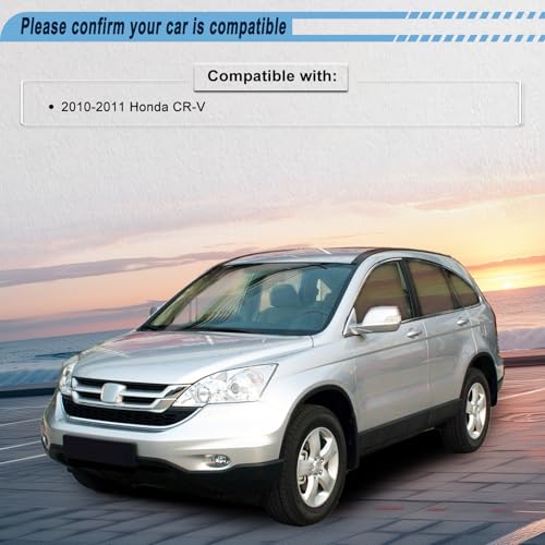 Radiator Cooling Fan Compatible with 2010-2011 CR-V 2.4L L4 - size: 2010-2011 Honda CR-V