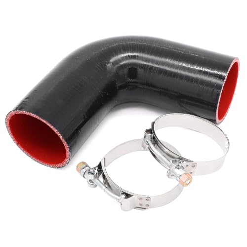90 Degree Elbow Coupler Silicone Hose 4-Ply ID 2.75-inch(70mm) - size: 2.75 Inch