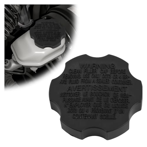 Brake Fluid Cap Replacement,OEM#58531-07000 & 585312B500 Master Cylinder Cap,Brake Fluid Reservoir Caps Compatible with Hyundai Sonata/Elantra/Santa Fe & Kia Sorento/Sportage