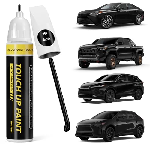 ((202 Black Touch Up Paint for Toyota - color: Black (202)