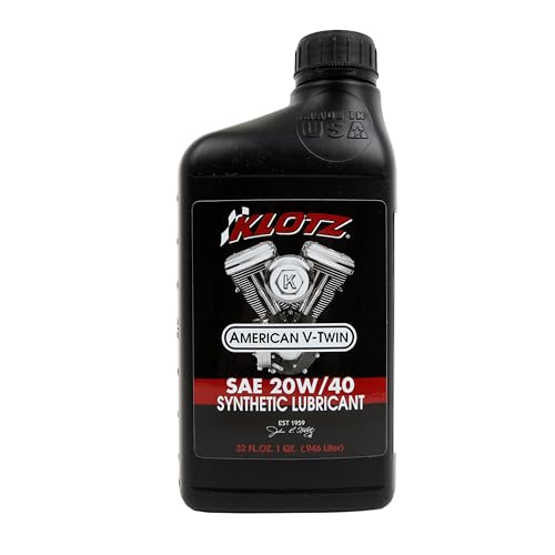Klotz 6 Quart 20W-40 Synthetic Oil Change Kit for Indian™ Thunderstroke Motorcycle - size: 6 Quart - Indian Thunderstroke