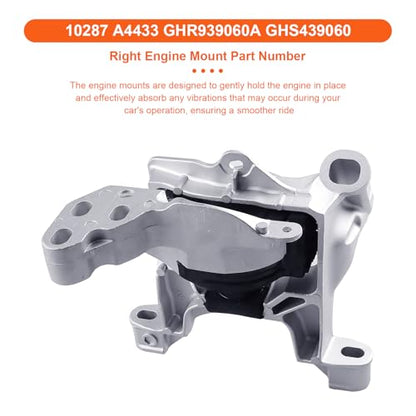 Engine Motor Mount Compatible with Mazda CX-5 2013-2018 L4 2.0L,Replacement for A4433 A4438 A4445