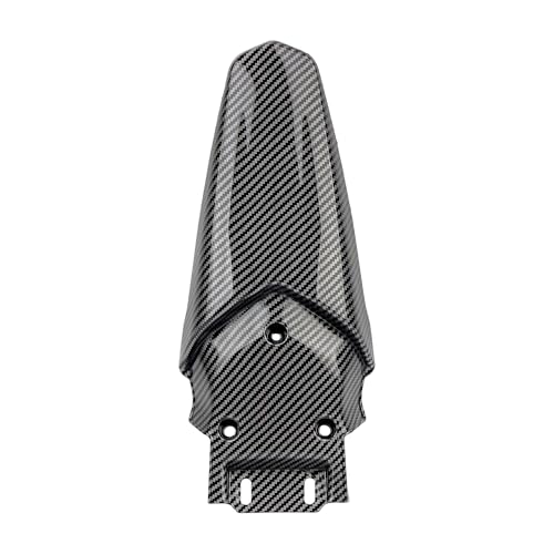 Ebike Front Rear Fender Set Mudguard Fender Protector - color: License Plate Fender Kit, size: Carbon Fiber