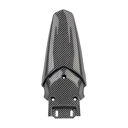 Ebike Front Rear Fender Set Mudguard Fender Protector - color: License Plate Fender Kit, size: Carbon Fiber