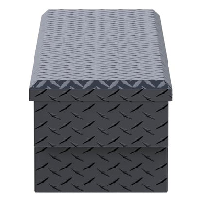 UWS EC10893 59-Inch Matte Black Heavy-Wall Aluminum UTV Tool Box, RigidCore Lid