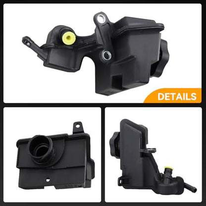 603-845 Power Steering Reservoir Tank with Cap for Ford Models - size: 603-845