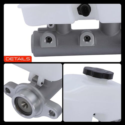 A-Premium Brake Master Cylinder with Reservoir and Cap