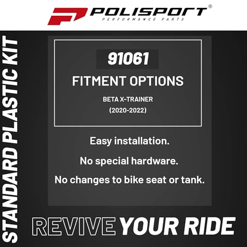 Polisport Motocross MX Replica Plastic Kit - White (2020-2022) - color: White