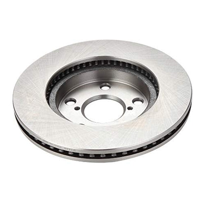 TRQ Front and Rear Brake Pad and Rotor Set Ceramic Vented Solid Rotors - style: BKA11799