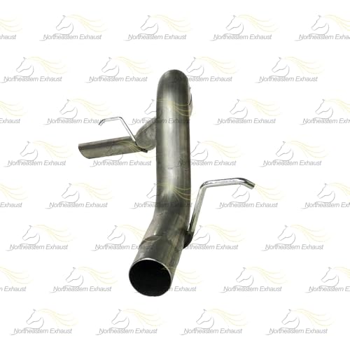 Exhaust Intermediate Pipe, Muffler, Resonator Exhaust Kit Compatible for 2001-2005 GMC Yukon 4.8L 5.3L | Stainless Steel | Northeastern Exhaust | Free Clamps Included | Automotive Replacement Part