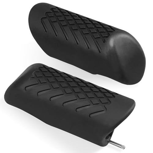 A Pair Crash Bar Footrest for Diameter 1-1/4" - style: Footrest For Engine Guard