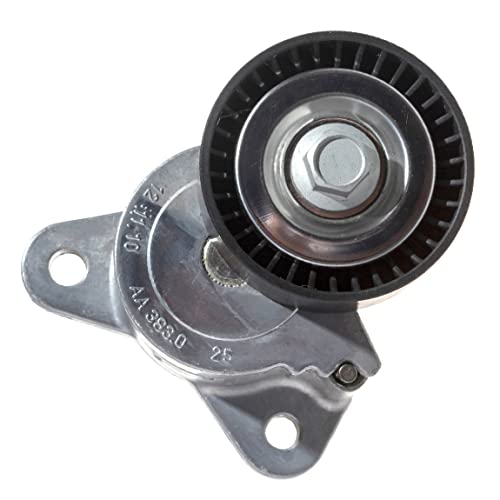 39053 Drive Belt Tensioner (For 2.0L/2.4L) Fit For 11-14 C-hrysler 200/08-14 D-odge Avenger 07-12 Caliber 09-20 Journey /07-16 J-eep Compass Patriot /08-12 M-itsubishi Outlander (OE 1345A060) - size: 39053