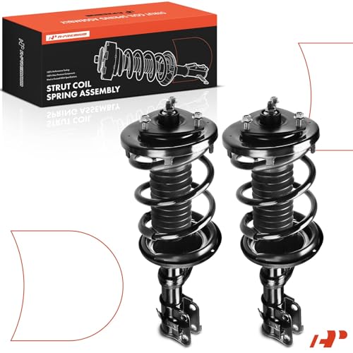 A-Premium Front Complete Strut Assemblies with Coil Springs, Set of 2 - style: Front Struts CR-V 2002-2006