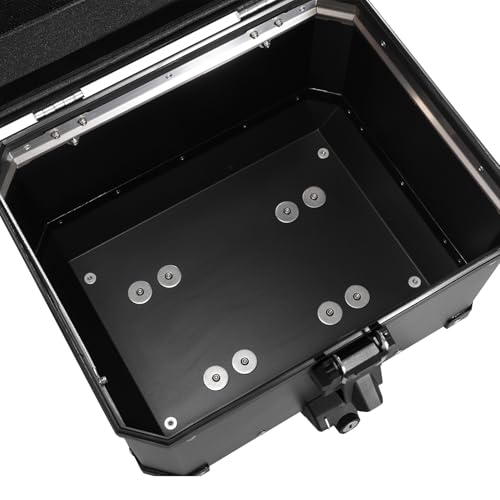 TCT-MOTORPARTS 38L Aluminum Trunk Tail Box Luggage Top Case Storage Fits for BMW R1300GS 23-2025 - color: Black Tail Luggage Box (38L)