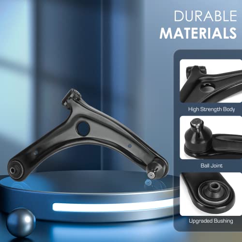Front Lower Control Arm Kit w/Ball Joint Fit for Jeep Compass/Patriot 2007-2017, Fit for Dodge Caliber 2007-2012, Driver Side and Passenager Side -2 pcs