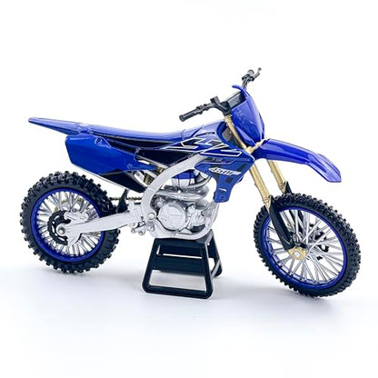 Dirt Bike Model, 1/12 Scale YZ450F DieCast Motorcycle Model，Motocross Motorbike with Realistic Details, Alloy Body, Display Gift for Enthusiasts