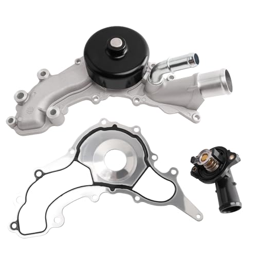 Engine Water Pump Thermostat Kit Compatible with 300 Challenger 3.6L - size: 2011-2015 Grand Cherokee