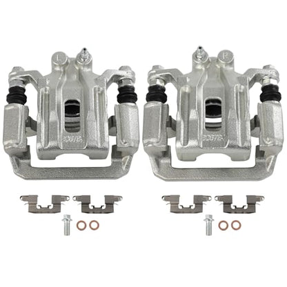 SCITOO Rear Left & Right Disc Brake Calipers With Bracket 19B2994A 19B2995A - size: Rear[19B2994A & 19B2995A]