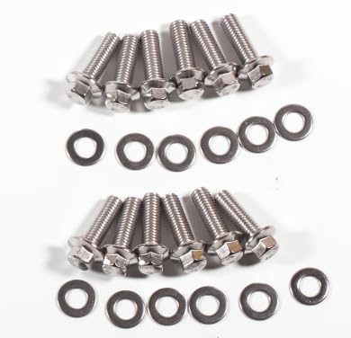 12617944 for Chevy Silverado 1500 2500 Sierra LS Exhaust Manifold Gasket&Bolts,LS header gasket LS1 LS2 LS3 LS6 LQ4 LQ9 Layer Steel GM Gasket Suburban 12558573 12600530 12620947 4.8 5.3 5.7 6.0 6.2 - color: 12617944 2PCS &Bolts