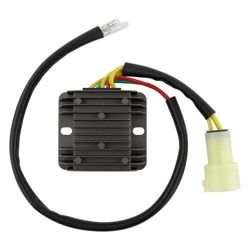 31600-HC5-970 Voltage Regulator Rectifier Fit for Honda TRX300 Fourtrax 300 TRX300FW 4x4 1988-2008 with Starter Solenoid Relay Ignition Coil Spark Plug