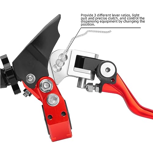 Motorcycle Foldable Clutch Handle Motorcycle Clutch Handle - color: Red