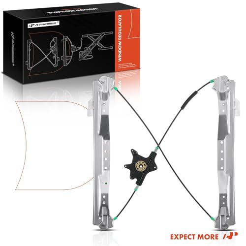 A-Premium Power Window Regulator Front Driver Side Without Motor - style: Front Driver