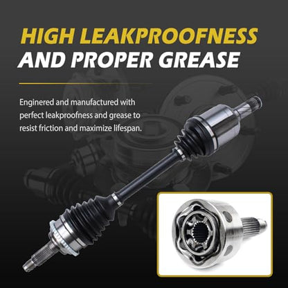 CV Axle Front Left and Right Compatible with 2006-2009 Ford Fusion