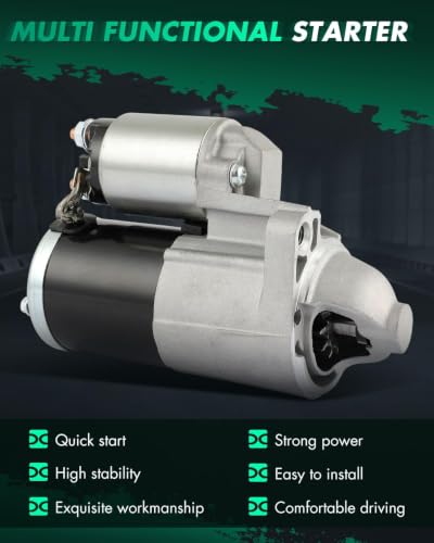 SCITOO Engine Starter L6 M000T20272 56041914AC 17874N Automatic - size: 17874N