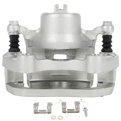 SCITOO Front Left Disc Brake Caliper With Bracket 19B2690 Silver - size: Front Driver[19B2690]