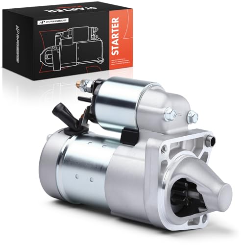 A-Premium Starter Motor, 12V 1.0KW 10 Teeth CW, Compatible with Jeep, Fiat