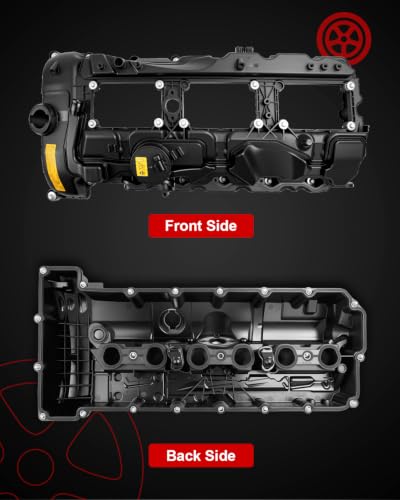 Engine Valve Cover Fits for 2011-2015 335i, 2011-2016 535i, 2011-2018 X5 - size: 11127570292