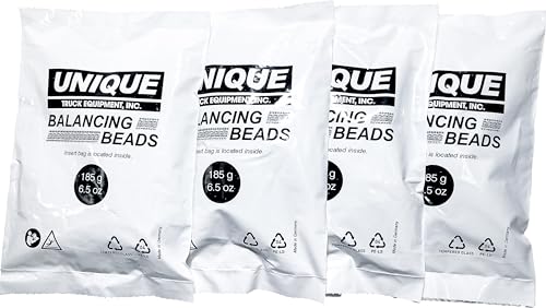Tire Balancing Beads for Tire for Car, Truck, SUV, RV, and Off-Road Tires - Glass Balancing Beads TPMS Compatible (6.5 oz Bags) - size: 6.5 oz bags