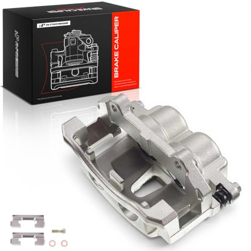 A-Premium Front Right Passenger Disc Brake Caliper with Bracket - style: Front Passenger Side