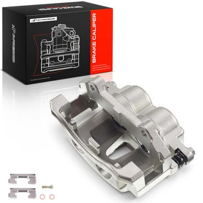 A-Premium Front Right Passenger Disc Brake Caliper with Bracket - style: Front Passenger Side