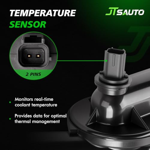 Engine Coolant Thermostat Housing Assembly W/Sensor for Journey Caliber - size: 902319