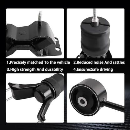 Engine Mount and Trans Mount kit Compatible with 1997-2001 Camry 2.2L - size: 1997-2001 Camry 2.2L