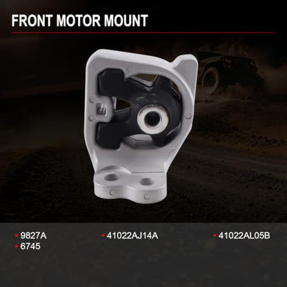 Motor Mount Kit for 2015-2019 Legacy Outback 2.5L - size: A6742 A6742 A6743 A6745