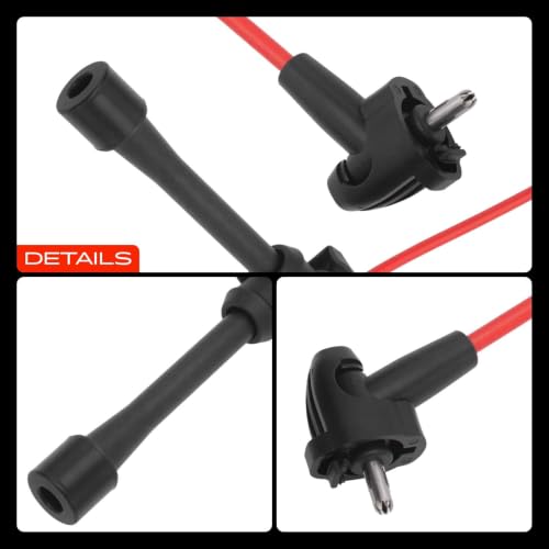 A-Premium 5MM Spark Plug Wires Set of 4 Compatible with Toyota & Geo