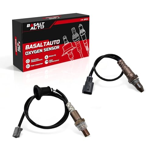 2Pcs Oxygen Sensors Upstream 234-9112 & Downstream 234-4305 Compatible for 2011-2013 Toyota Corolla Matrix [1.8L L4] Only - size: 234-9112 # 234-4305
