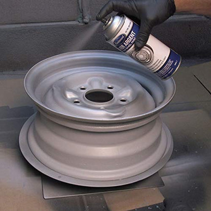 Eastwood Acrylic Rally Wheel Argent Silver Lacquer Paint Aerosol 12 oz 50-60% Gloss