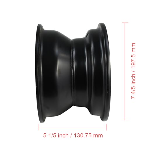 7" ATV Wheel Rim 3-Hole Compatible with Taotao 110CC 125CC ATV