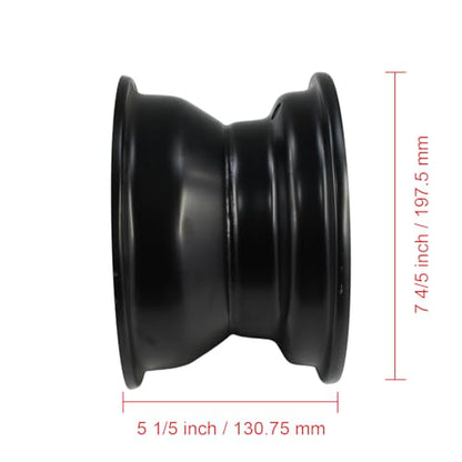 7" ATV Wheel Rim 3-Hole Compatible with Taotao 110CC 125CC ATV