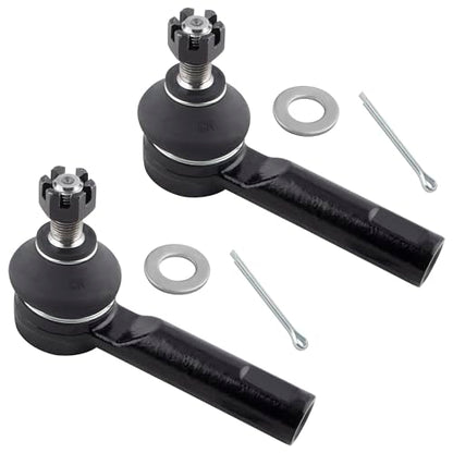 ES800510 Front Outer Tie Rod Ends Left & Right for Honda CR-V 2.4L Sport Utility 2007 2008 2009 2010 2011 CR-Z 1.5L Hatchback 2011 2012, Pack of 2
