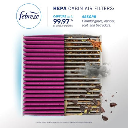 Febreze Odor Control UNSCENTED HEPA Cabin Air Filter by PUREFLOW RZ18110H - style: HEPA