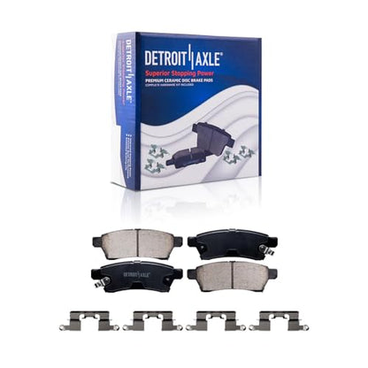 Detroit Axle - Brake Kit for 2005-2019 Nissan Frontier 2009-2012 Equator - size: 10PR1200102/kit